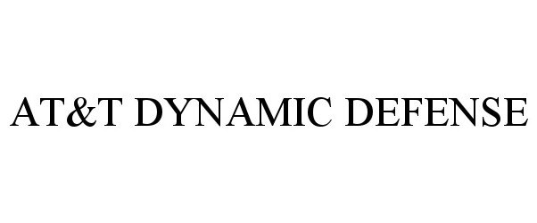 Trademark Logo AT&amp;T DYNAMIC DEFENSE