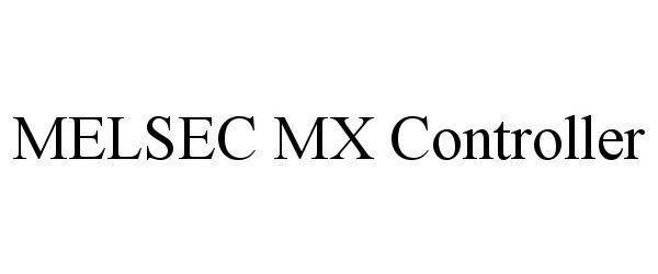 Trademark Logo MELSEC MX CONTROLLER