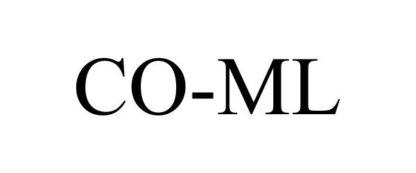 Trademark Logo CO-ML