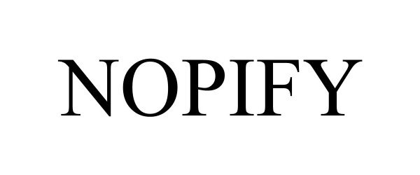 Trademark Logo NOPIFY