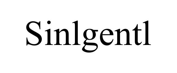 Trademark Logo SINLGENTL
