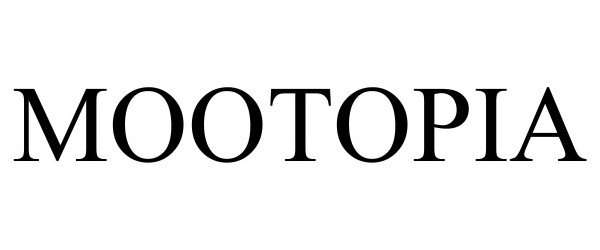 Trademark Logo MOOTOPIA