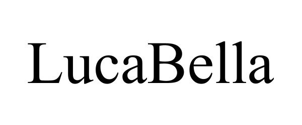 Trademark Logo LUCABELLA