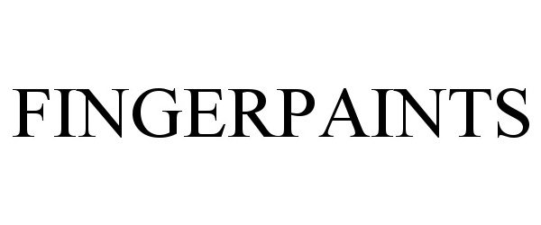 Trademark Logo FINGERPAINTS
