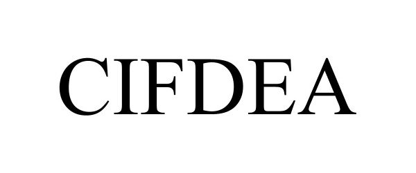 Trademark Logo CIFDEA