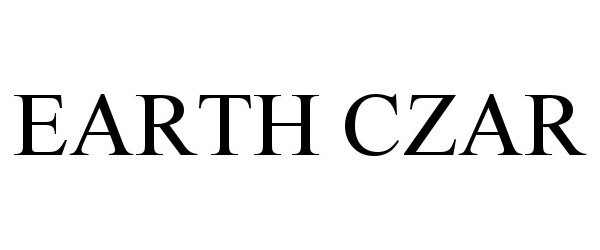 Trademark Logo EARTH CZAR