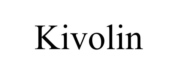 Trademark Logo KIVOLIN