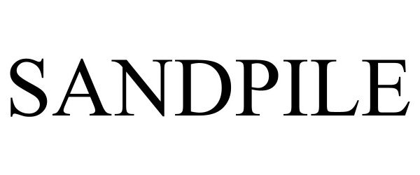 Trademark Logo SANDPILE