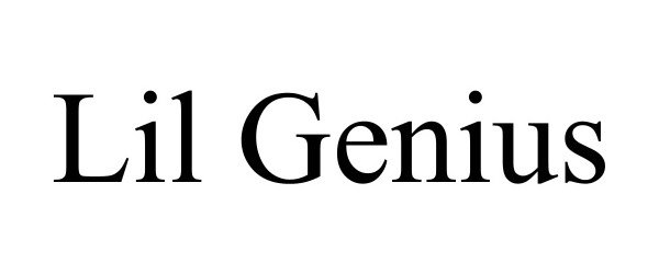 Trademark Logo LIL GENIUS