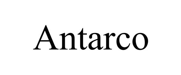 Trademark Logo ANTARCO