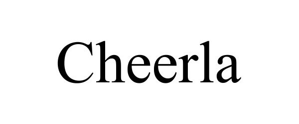 Trademark Logo CHEERLA