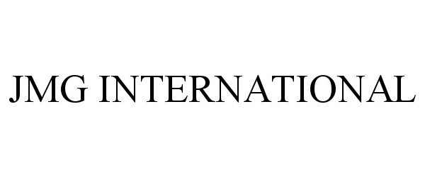 Trademark Logo JMG INTERNATIONAL