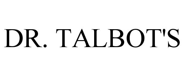 Trademark Logo DR. TALBOT'S