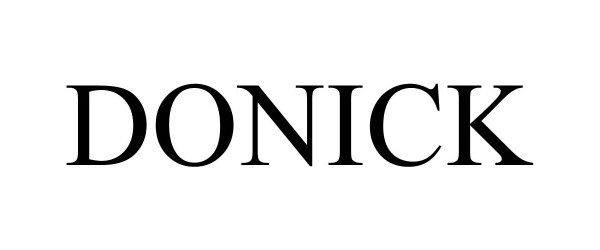 Trademark Logo DONICK