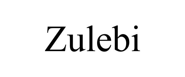 Trademark Logo ZULEBI
