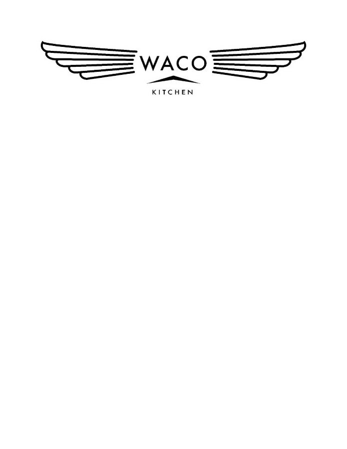 Trademark Logo WACO KITCHEN