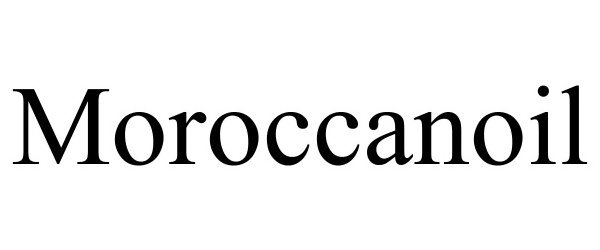 Trademark Logo MOROCCANOIL