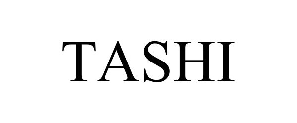 Trademark Logo TASHI