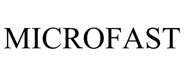 Trademark Logo MICROFAST
