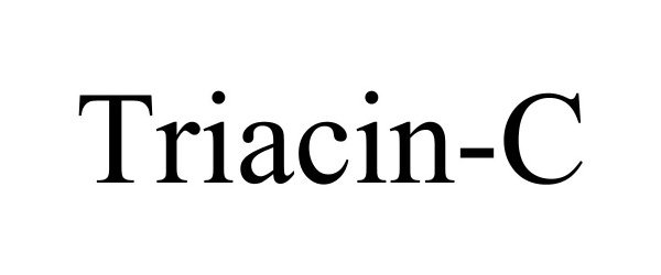 Trademark Logo TRIACIN-C