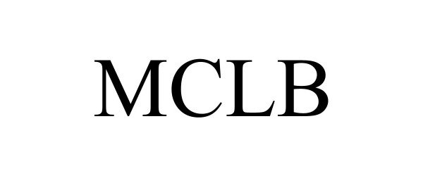 Trademark Logo MCLB
