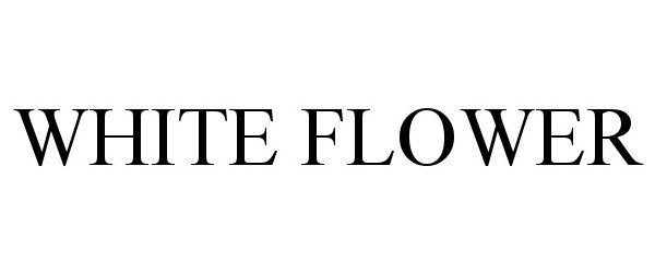 Trademark Logo WHITE FLOWER