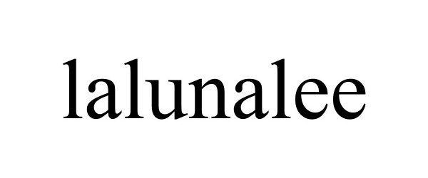 Trademark Logo LALUNALEE
