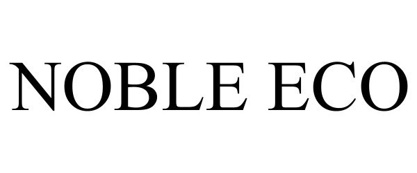 Trademark Logo NOBLE ECO