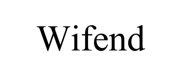 Trademark Logo WIFEND