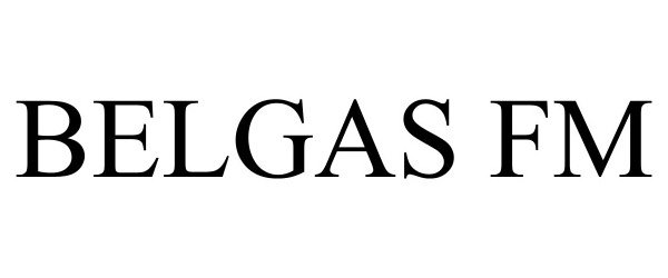Trademark Logo BELGAS FM