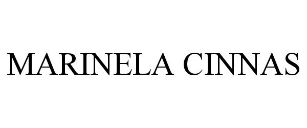 Trademark Logo MARINELA CINNAS