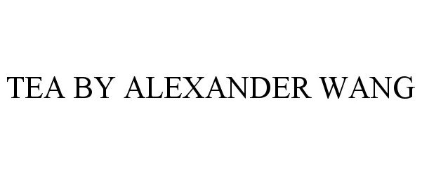 Trademark Logo TEA BY ALEXANDER WANG