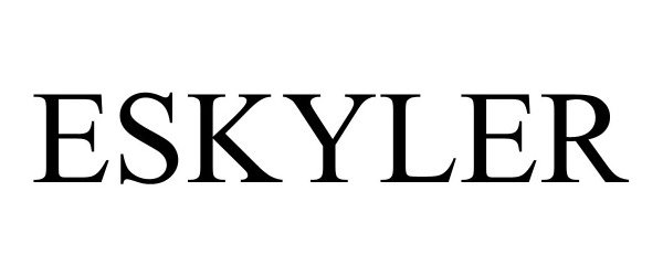Trademark Logo ESKYLER