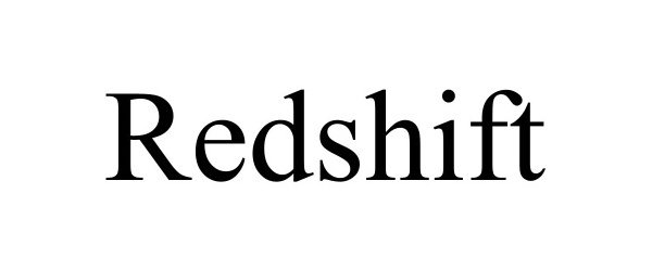 Trademark Logo REDSHIFT