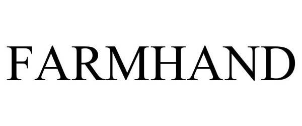 Trademark Logo FARMHAND