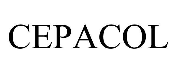 Trademark Logo CEPACOL