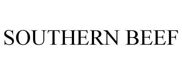 Trademark Logo SOUTHERN BEEF