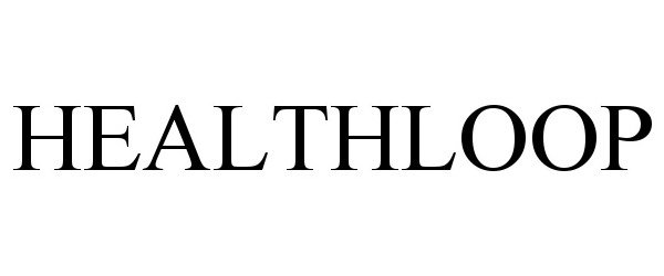 Trademark Logo HEALTHLOOP