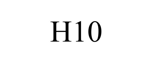 Trademark Logo H10