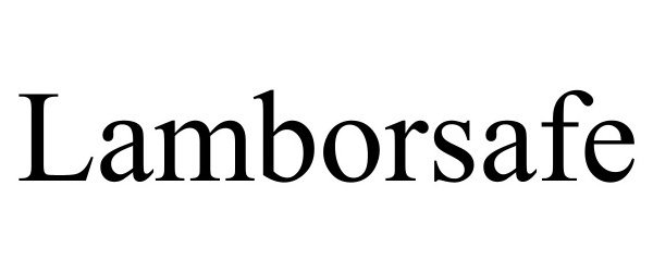 Trademark Logo LAMBORSAFE