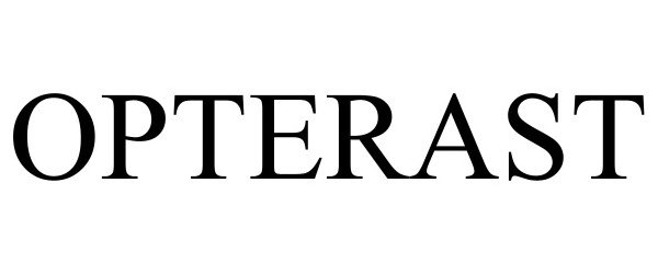 Trademark Logo OPTERAST