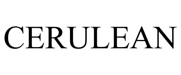 Trademark Logo CERULEAN