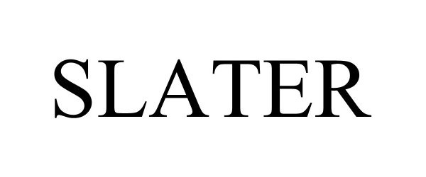 Trademark Logo SLATER