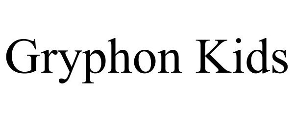 Trademark Logo GRYPHON KIDS