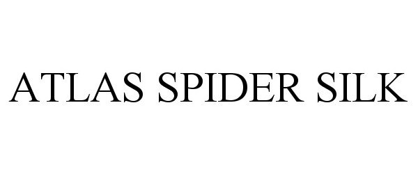  ATLAS SPIDER SILK