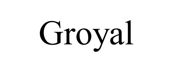 Trademark Logo GROYAL