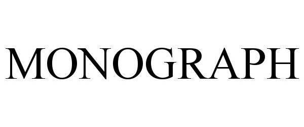 MONOGRAPH