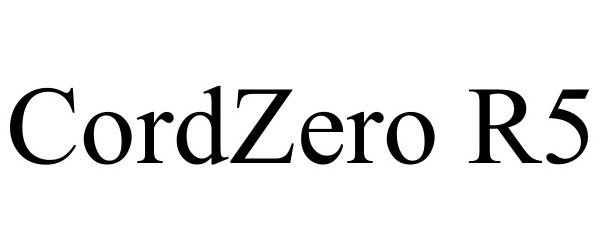Trademark Logo CORDZERO R5