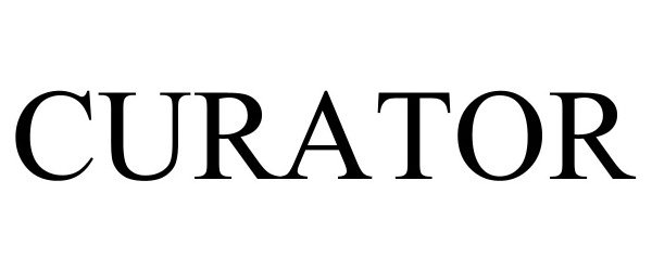 Trademark Logo CURATOR