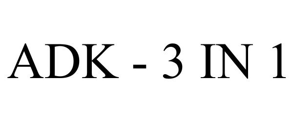  ADK - 3 IN 1